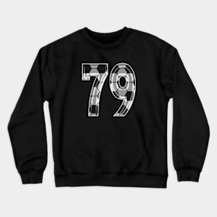 Soccer Number 79 Soccer Jersey #79 Soccer Mom Player Fan Crewneck Sweatshirt